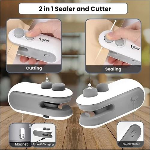 Portable Mini  Sealer & Cutter