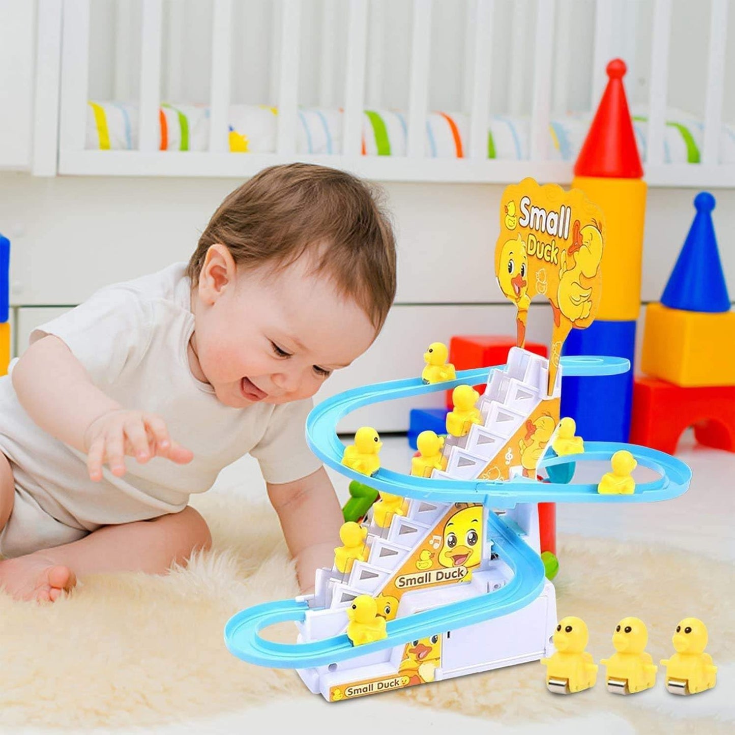 Duck track toy