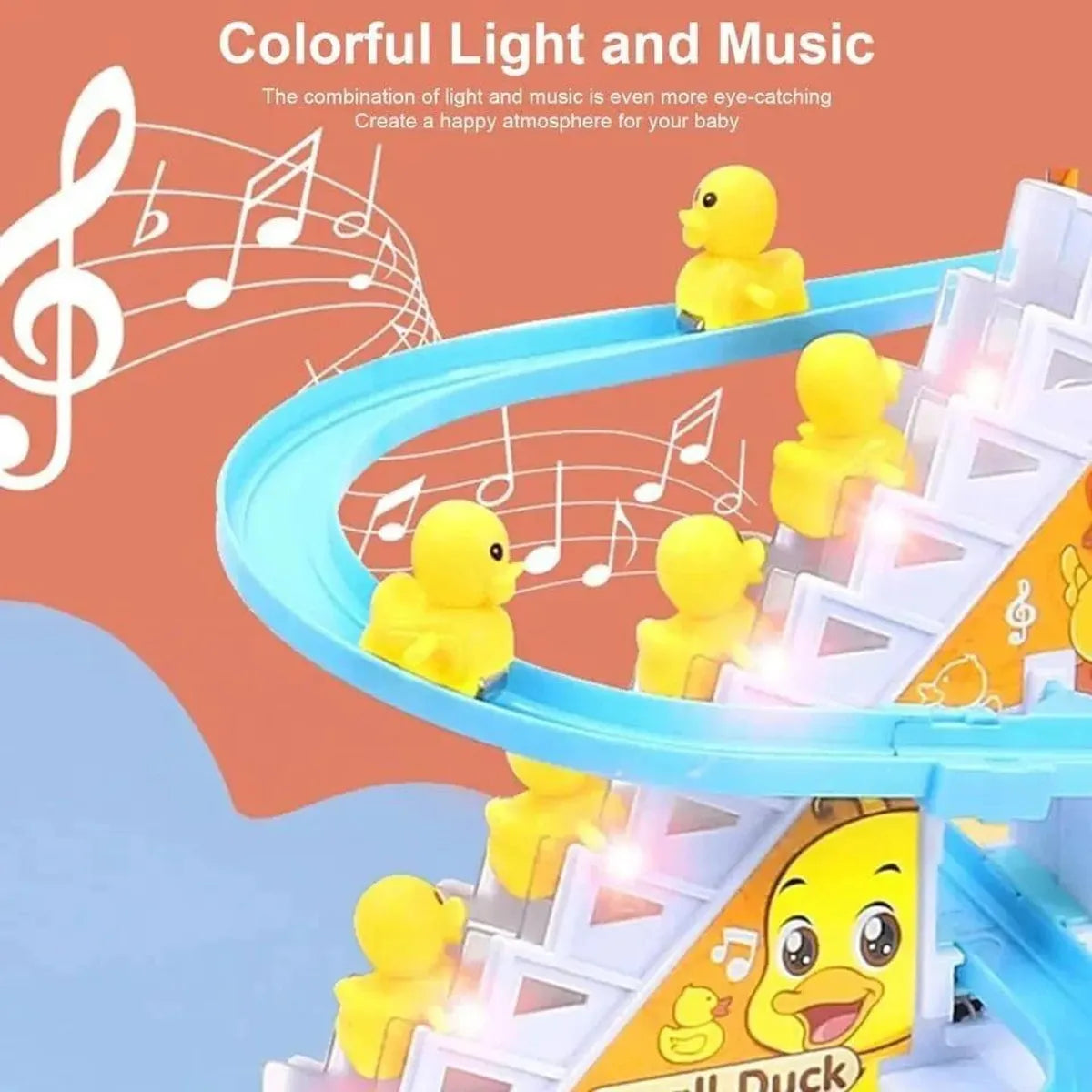 Duck track toy