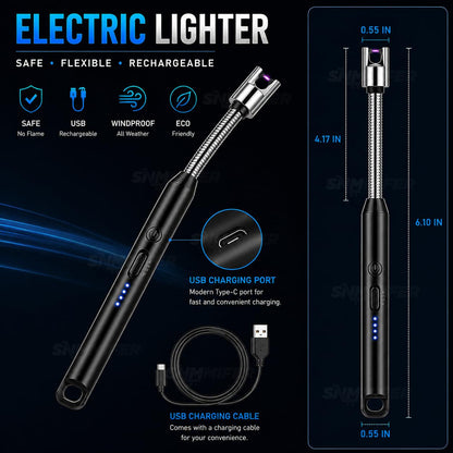 Rechargeable electric lighter