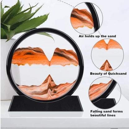 Moving Sand Art