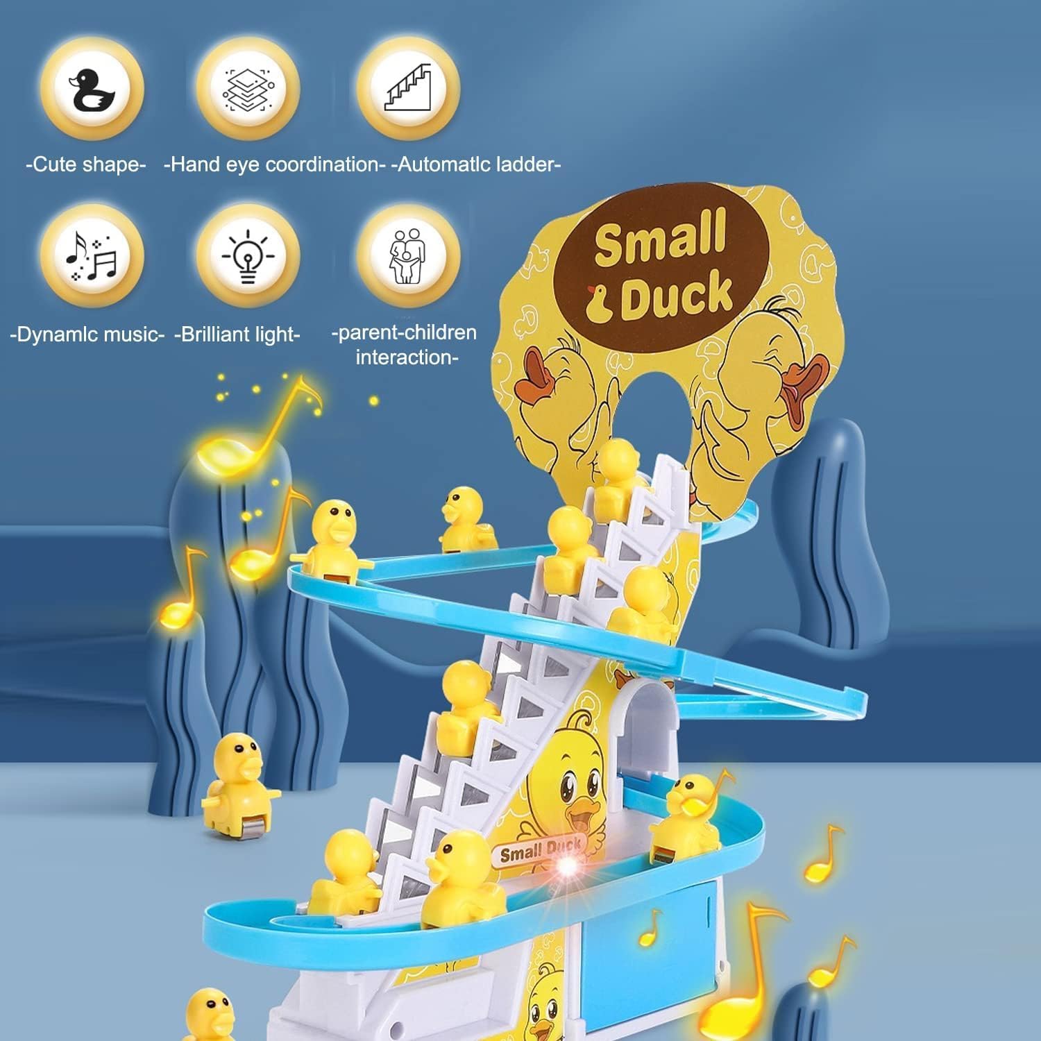 Duck track toy