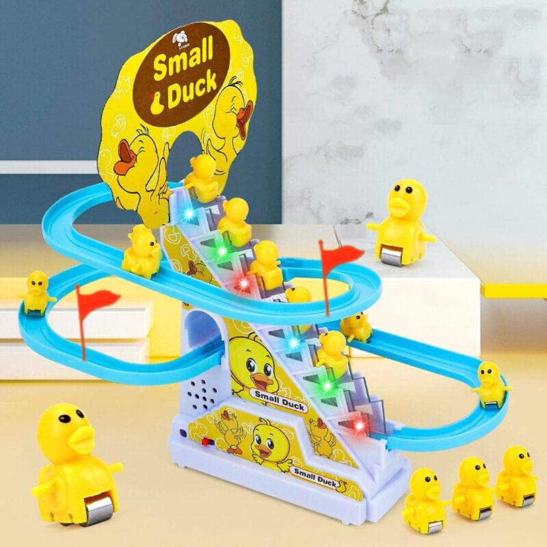 Duck track toy