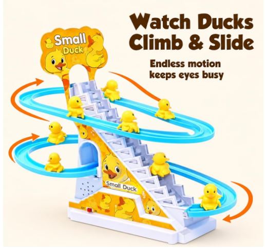 Duck track toy
