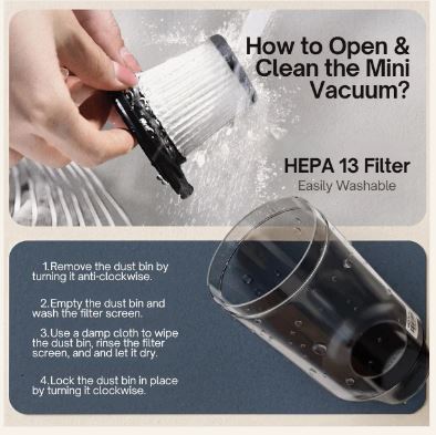 Portable Vaccum Cleaner