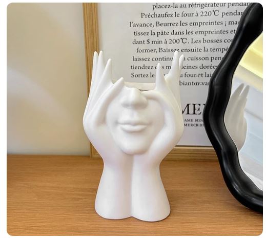 Aesthetic Face Vase
